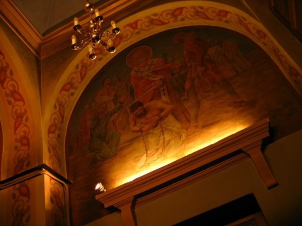 Oświetlenie wnętrza Cerkwi pw. Św. Mikołaja w Białymstoku